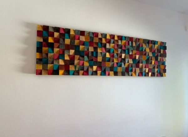 Wood Wall Art - Wood Sculpture - Image 2