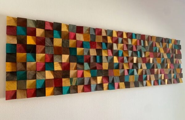 Wood Wall Art - Wood Sculpture - Image 3